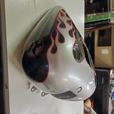 Harley Heritage Softail 2000-2004? Black Pearl Brilliant Silver Fuel Tank Flames