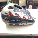 Harley Heritage Softail 2000-2004? Black Pearl Brilliant Silver Fuel Tank Flames