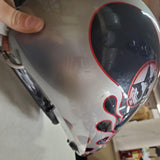 Harley Heritage Softail 2000-2004? Black Pearl Brilliant Silver Fuel Tank Flames