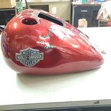 OEM Harley 5 GALLLON FLSTC HERITAGE SOFTAIL FATBOY Fuel Tank Wicked Red 61625-11