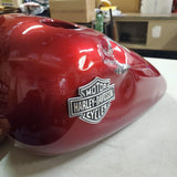 OEM Harley 5 GALLLON FLSTC HERITAGE SOFTAIL FATBOY Fuel Tank Wicked Red 61625-11