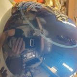 Harley 5 GALLON 2008-2010 HERITAGE SOFTAIL FATBOY Fuel Tank Pacific Blue Pearl??