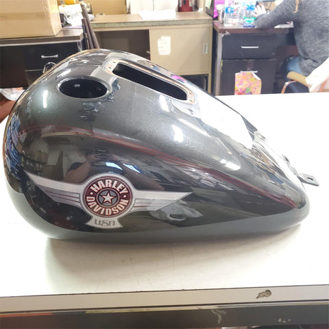 Harley 5GALLON 2008-2010 HERITAGE SOFTAIL FATBOY Fuel Tank Black Pearl? 61625-08