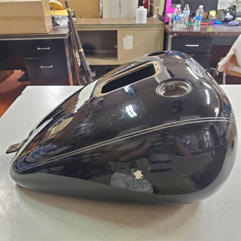 Harley 5GALLON 2008-2010 HERITAGE SOFTAIL FATBOY Fuel Tank Vivid Black? 61625-08