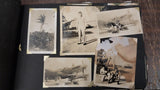 Antique 1947 USA Service Photograph Album Paget Bermuda Base Command WW2 Militar