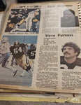 Vtg Handmade Scrapbook Photo Album Pirates Steelers Willie Stargell Newspaper