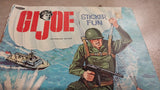 Vintage Whitman 1965 GI Joe Sticker Fun Book 1698:59 Hassenfeld Bros. Soldier