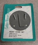 Point Timing Cover Set 1979-1999 Harley Davidson Evo Button Allens Chrome NOS