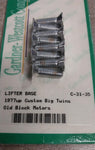 Chrome Lifter Base Screws 1977^ Custom Big Twins Old Block Motors Harley NOS
