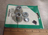 Front Axle Cover Chrome Angle Allen Cove w/ Set Screw Harley Davidson Motorcycle