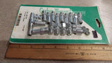 Oil Line Set Fittings Chrome Harley Davidson Motorcycle Hardware Kit NOS