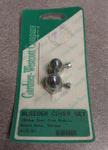 Bleeder Cover Set 1984 ^ Harley Davidson Dual Disc Models Acorn Nuts Hardware