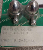 Bleeder Cover 1980-1984 FLH 4 Speed Electra Glide Harley Davidson Hardware NOS