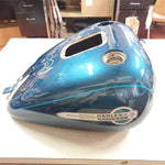 2008-2010 HERITAGE SOFTAIL FATBOY Fuel Gas Tank Suede Green Pearl FLSTC Nice!