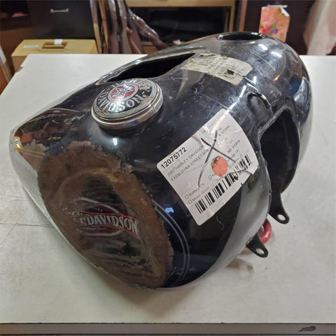 Harley 5 Gallon 2008-2010 HERITAG SOFTAIL Classic FATBOY Lo Fuel Black 61625-08