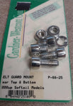 Belt Guard Mount Rear Top Bottom Chrome Screws 2000 Softail FLST Harley Davidson