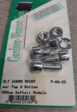 Belt Guard Mount Rear Top Bottom Chrome Screws 2000 Softail FLST Harley Davidson