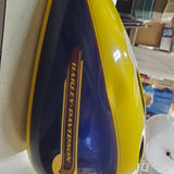 Harley Heritage Softail Fatboy 2000-2004??? Yellow Purple Fuel Gas Tank