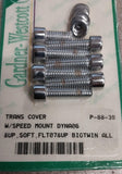 Trans Cover w/ Speed Mount Chrome Screws Dyna 2006^ Softail FLT 2007^ Big Twin