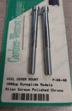 Coil Cover Mount 1999 ^ Dyna glide Models FXD FXDWG Allen Screws Polished Chrome