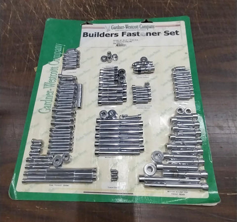 Builders Fastener Set Kit 2000^ Twin Cam 88B Softail Model SS Polished Chrome