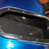 Harley FLHTCU ULTRA CLASSIC Electra Road Flame Blue Pearl Fuel Tank 61356-03