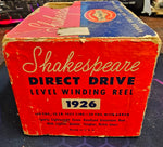VTG Shakespeare Model FK Direct Drive Level Winding Reel #1926 Fishing Camping