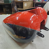 Harley FLHTCUI ULTRA CLASSIC Electra Charcoal Satin Brite Scarlet Red Fuel Tank