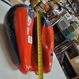 Harley FLHTCUI ULTRA CLASSIC Electra Charcoal Satin Brite Scarlet Red Fuel Tank