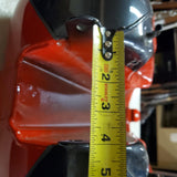 Harley FLHTCUI ULTRA CLASSIC Electra Charcoal Satin Brite Scarlet Red Fuel Tank