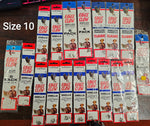 Eagle Claw USL Brand Cabelon Plain Shank Walleye Snells Fishing Hooks Lot of 25