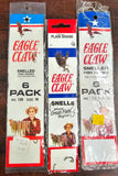 Eagle Claw USL Brand Cabelon Plain Shank Walleye Snells Fishing Hooks Lot of 25