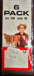 Eagle Claw USL Brand Cabelon Plain Shank Walleye Snells Fishing Hooks Lot of 25