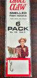 Eagle Claw USL Brand Cabelon Plain Shank Walleye Snells Fishing Hooks Lot of 25