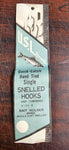 Eagle Claw USL Brand Cabelon Plain Shank Walleye Snells Fishing Hooks Lot of 25