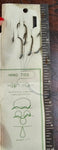 Eagle Claw USL Brand Cabelon Plain Shank Walleye Snells Fishing Hooks Lot of 25