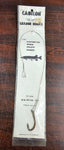 Eagle Claw USL Brand Cabelon Plain Shank Walleye Snells Fishing Hooks Lot of 25