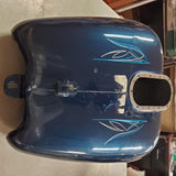 Harley FLHTCUI ULTRA CLASSIC Electra Road 2001 Luxury Blue Diamond Ice Fuel Tank