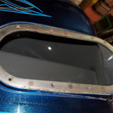 Harley FLHTCUI ULTRA CLASSIC Electra Road 2001 Luxury Blue Diamond Ice Fuel Tank