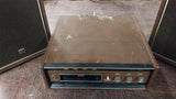 Vintage 1970s Ross Speakers Electronics RE 3430 Stereo 8 Track Player Japan Used