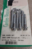 Cam Cover Set 1991-1998 Dynaglide 1987^ FXR 12 Point Screws Harley Hardware NOS