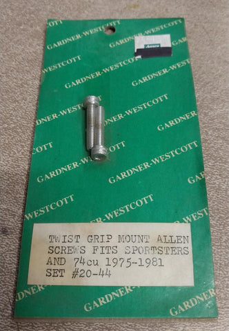 Twist Grip Mount Allen Screws Sportster XL 74cu 1975-1981 Hardware Harley NOS