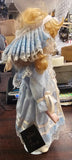 VTG 1989 Private Collections House of Lloyd Collectible Porcelain Doll w/Stand