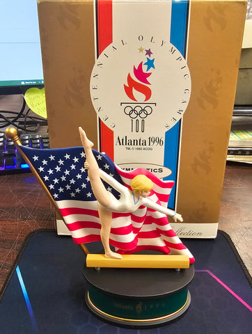 Hallmark 1996 Olympic Spirit Collection Gymnastics Collectible Figurine Sports