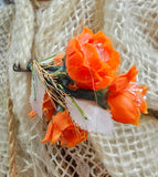 VTG Cindy McClure Porcelain Collectible Doll w/Hanging Flower Basket Floral