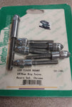 Cam Cover Mount 1970^ Big Twins Acorn Set Chrome Harley Davidson Hardware NOS