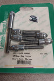 Cam Cover Mount 1970^ Big Twins Acorn Set Chrome Harley Davidson Hardware NOS