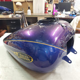 Harley FLH ULTRA CLASSIC CVO Electra Road Glide Black Ice Blue Ice Fuel Gas Tank
