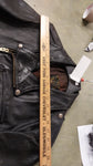 Vtg Buco Detroit dept Motorcycle Cop Leather Jacket 44 Panhead 1950's