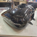 Harley FLHTCU ULTRA CLASSIC CVO Electra Road Glide Vivid Black W Emble Fuel Tank